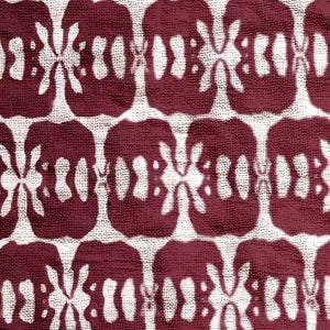 elephants of india linen swatch