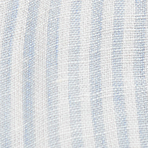 100% linen swatch sky lines