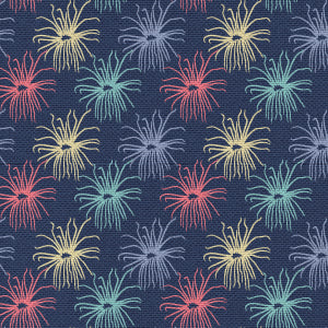 recycled fabric swatch dont be anemone