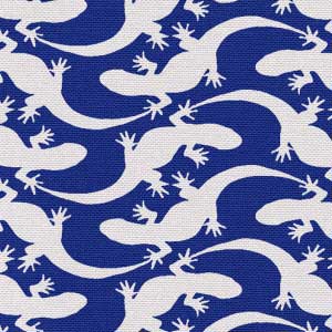 recycled fabric swatch gecko island