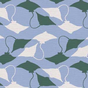 recycled fabric swatch which way to the tropics