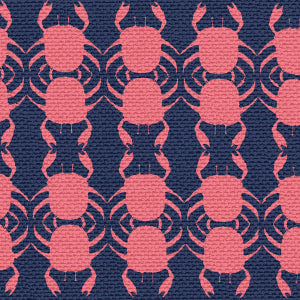 recycled fabric swatch crab pool