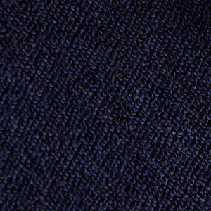 terry towelling swatch navy blue